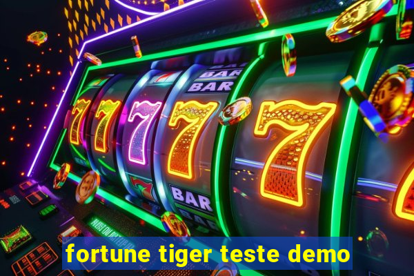 fortune tiger teste demo